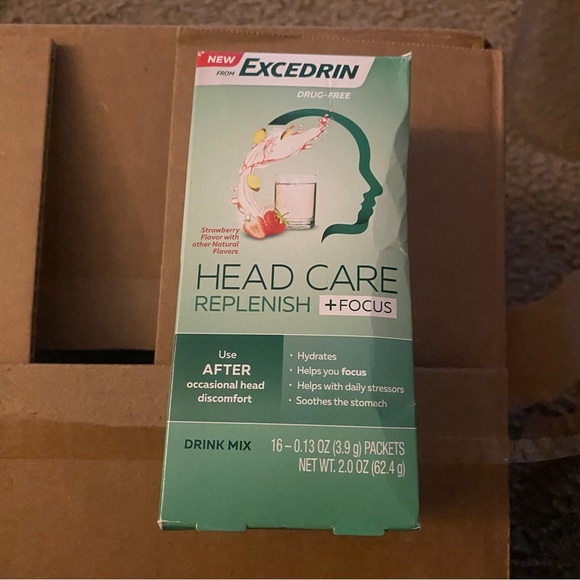 Head Care Replenish + Focus Drink Mix Lot of 2 - Picture 1 of 2